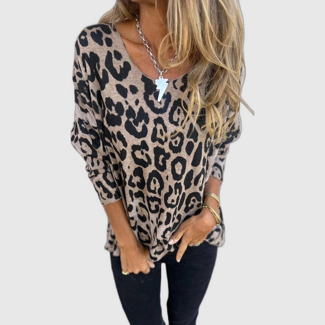 Greta | Blouse Imprimé Léopard