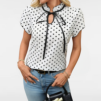 ROSEMARY | BLOUSE À MANCHES VOLANTES ÉLÉGANTES