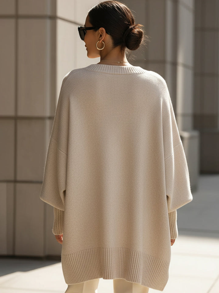 Lucy | Pull en Laine Mélangée Sophistiqué