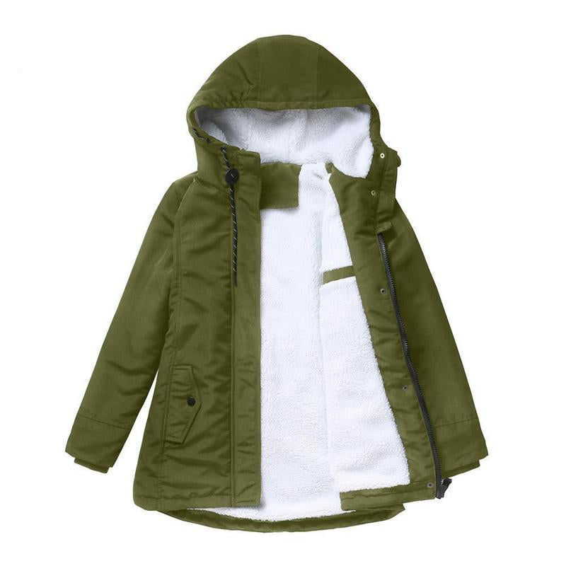 AMINA™ – Manteau d’hiver chaud à capuche