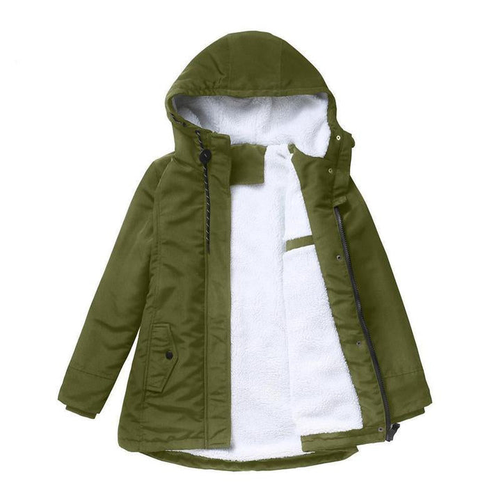 AMINA™ – Manteau d’hiver chaud à capuche