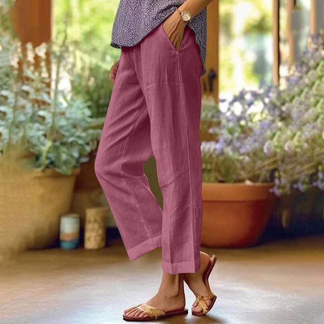 Hélène | Pantalon en lin côtier