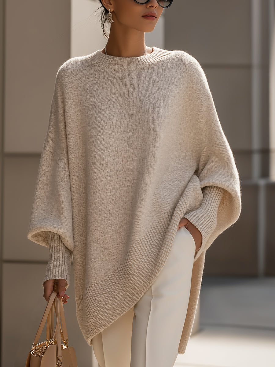 Lucy | Pull en Laine Mélangée Sophistiqué