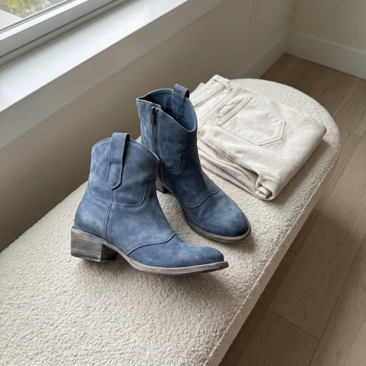 Charlotte | Bottines en Suède Confort