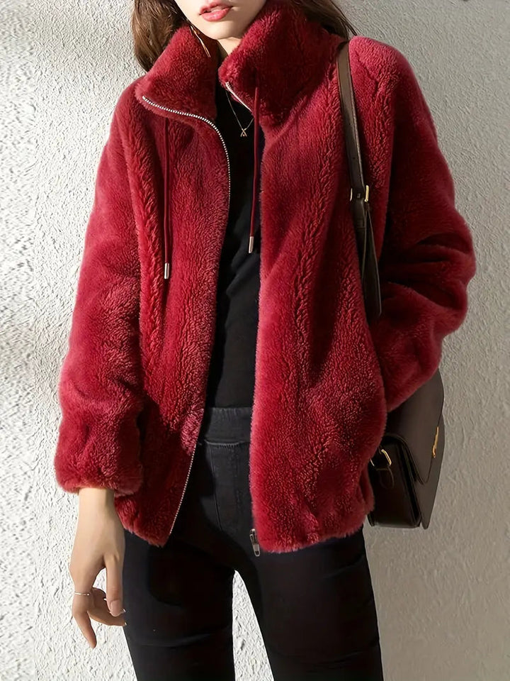 Maliza - Veste en Fleece Furry Élégante