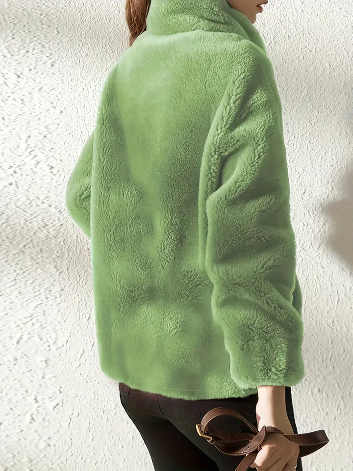 Maliza - Veste en Fleece Furry Élégante
