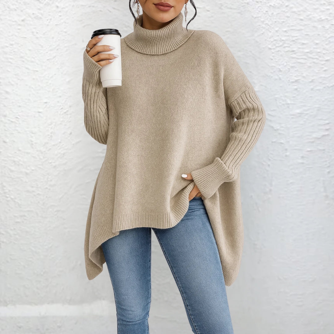 Brigit™ | Pull à col roulé décontracté
