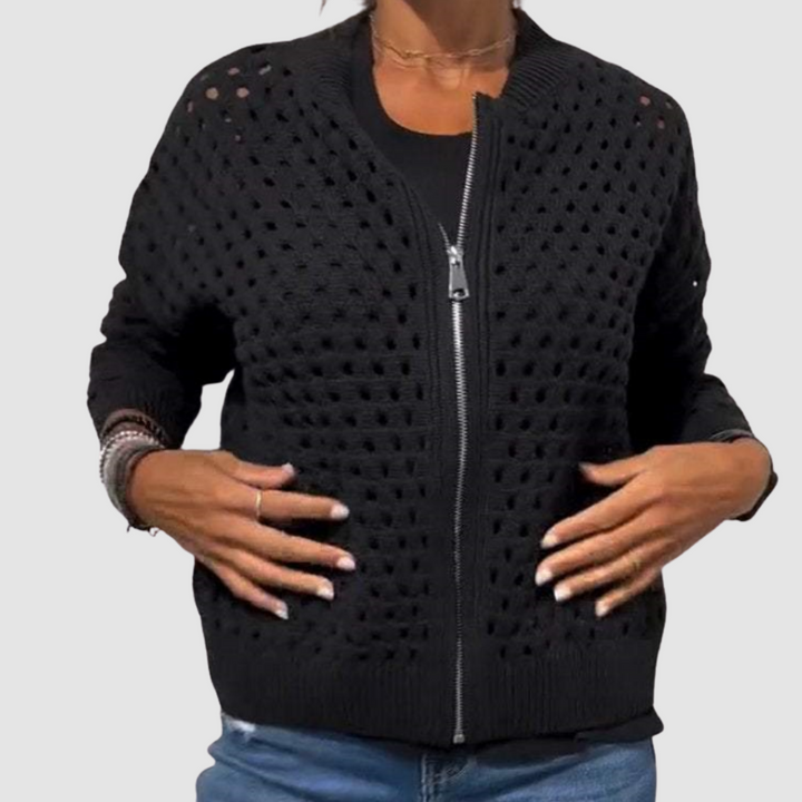 Gisèle cardigan tricoté - vue face