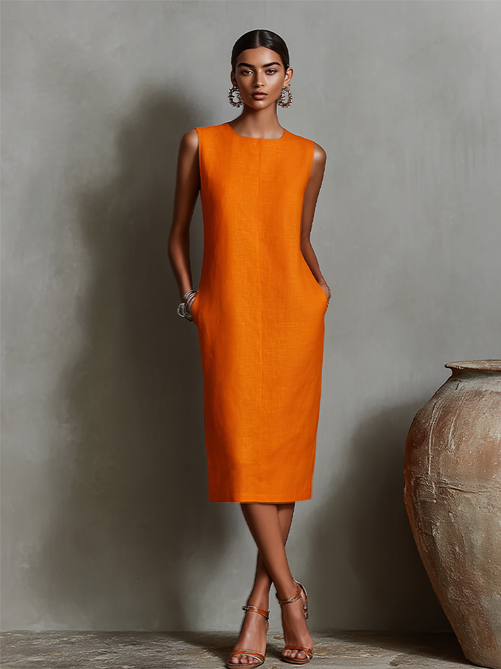 Maureen™ | Robe Midi avec poches