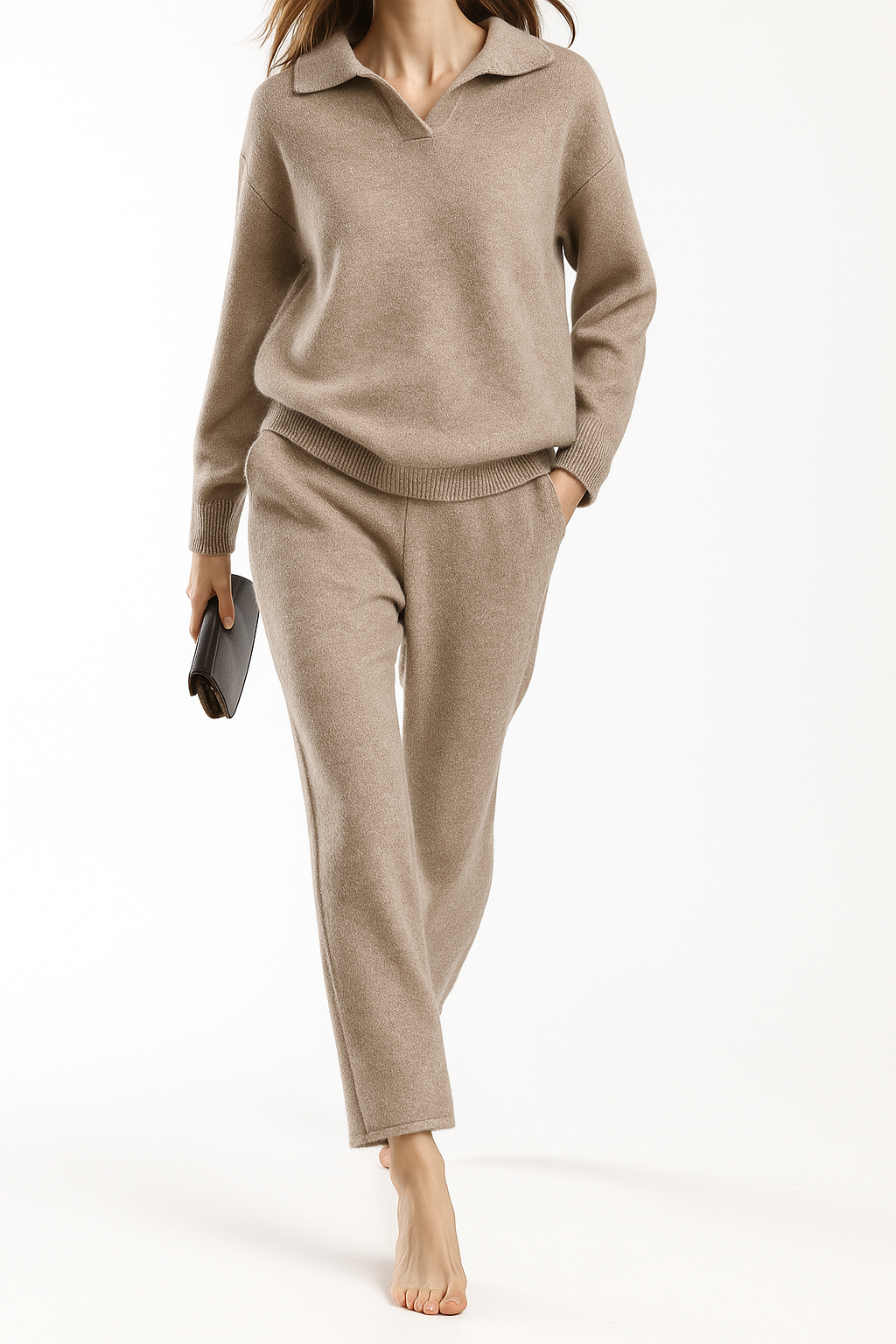 Grace | Ensemble en maille polo