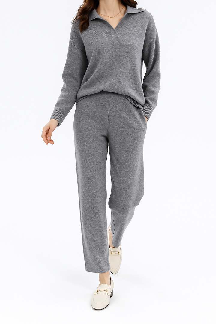 Grace | Ensemble en maille polo