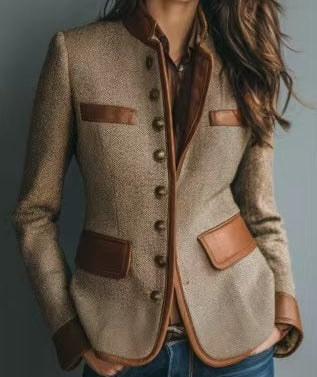 Lucie™ | Veste Tweed Élégance Intemporelle
