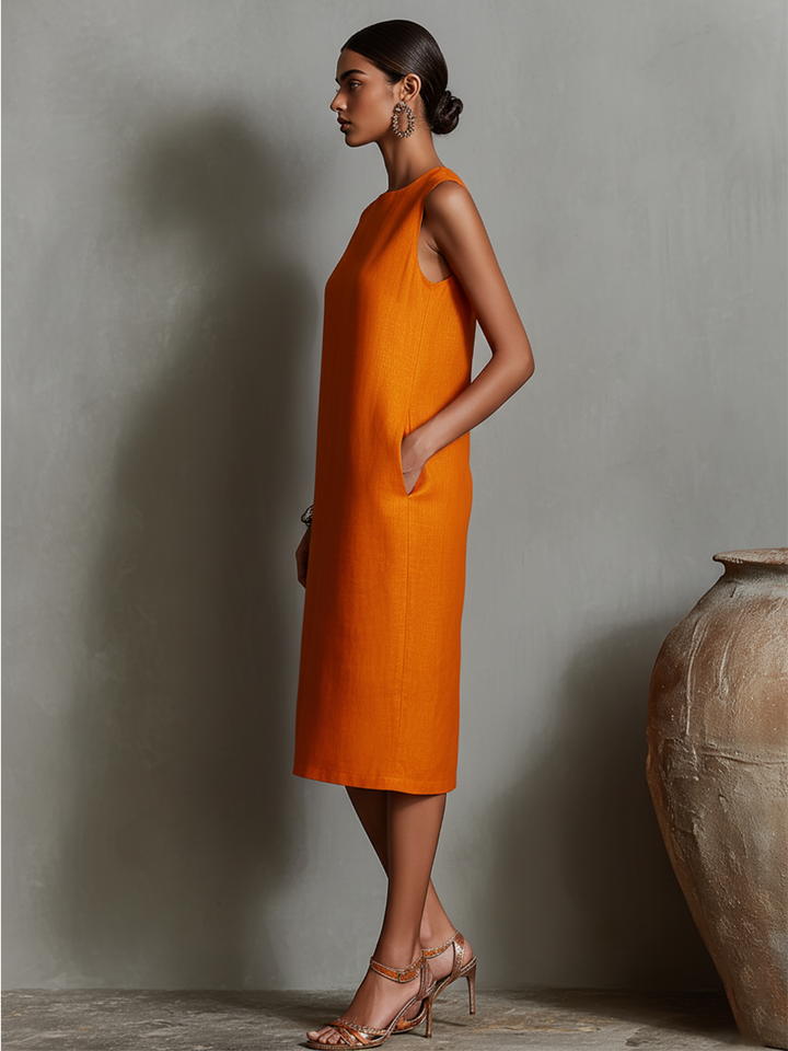 Maureen™ | Robe Midi avec poches
