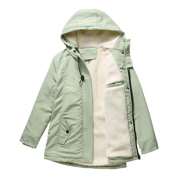 AMINA™ – Manteau d’hiver chaud à capuche