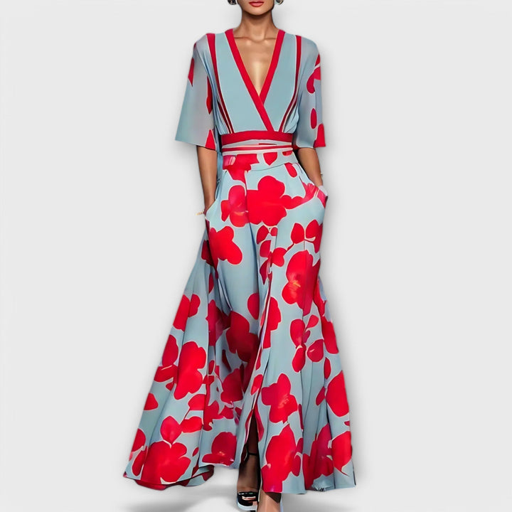 Elise™ | Élégante Robe à Fleurs