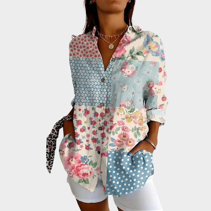 KATE | BLOUSE IMPRIMÉE CASUAL