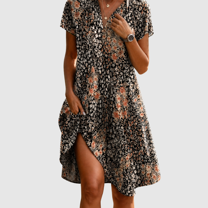 Moira™ | Robe Midi Confort Légère