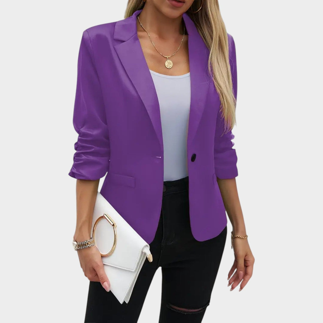 Clara | Blazer décontracté chic à coupe ajustée