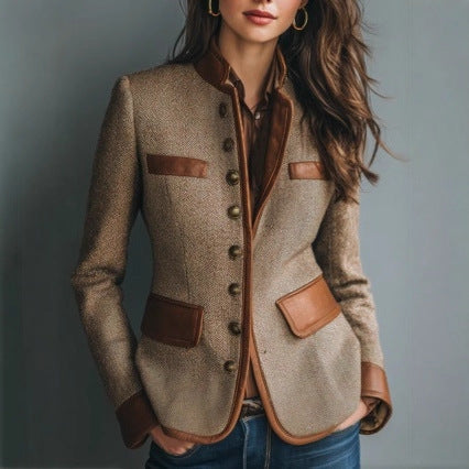 Lucie™ | Veste Tweed Élégance Intemporelle