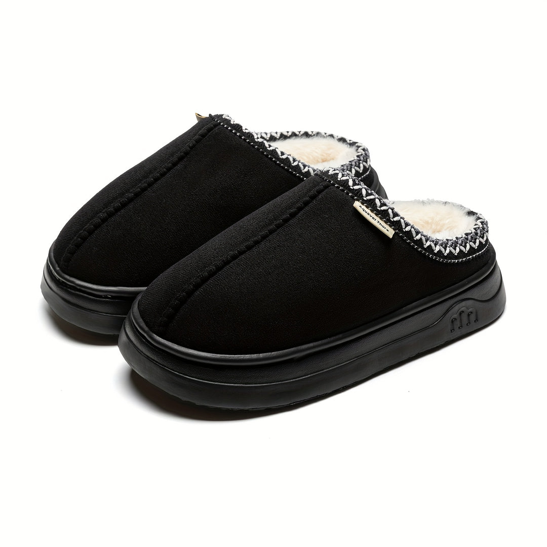 Berthe pantoufles noir