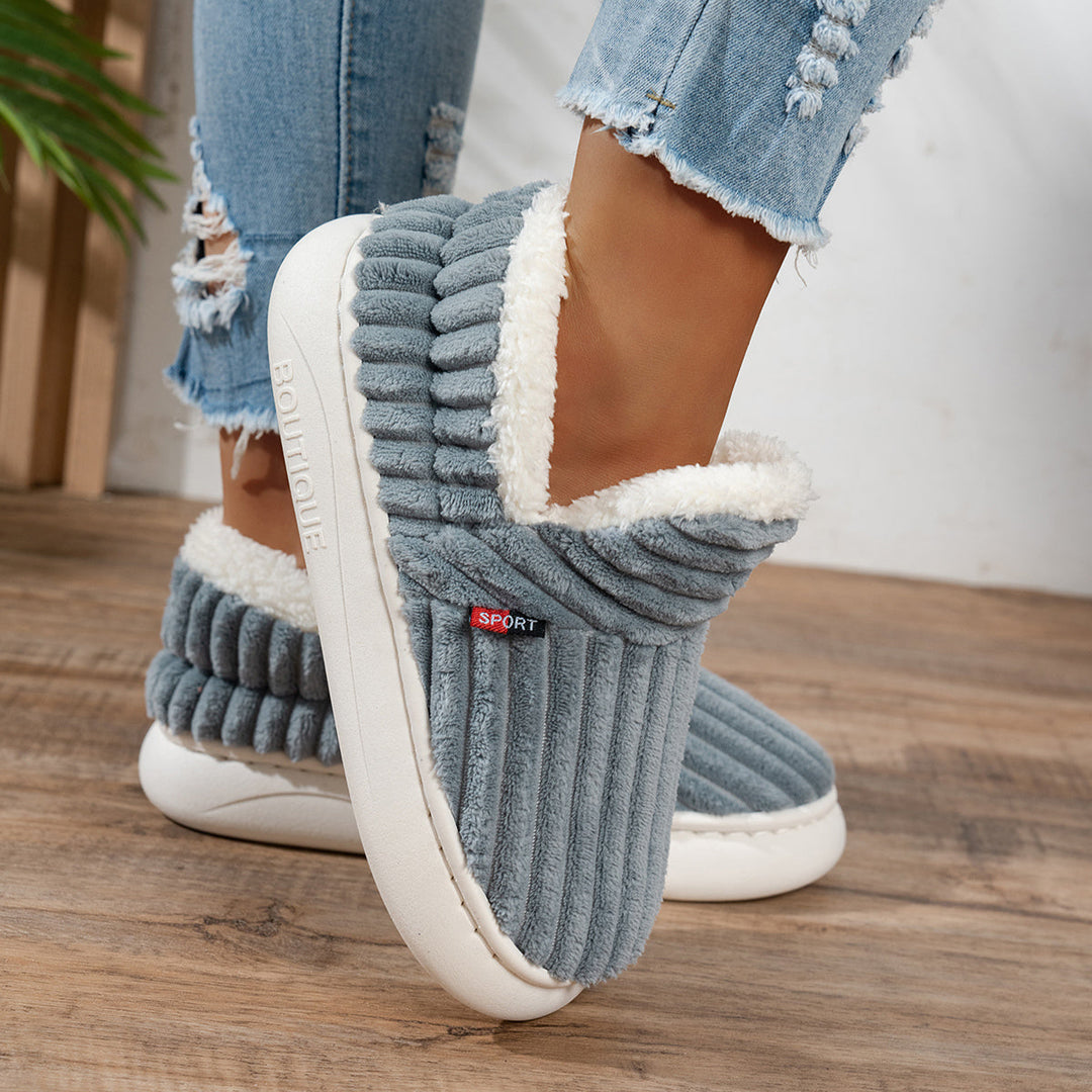 Maureen | Chaussons en peluche