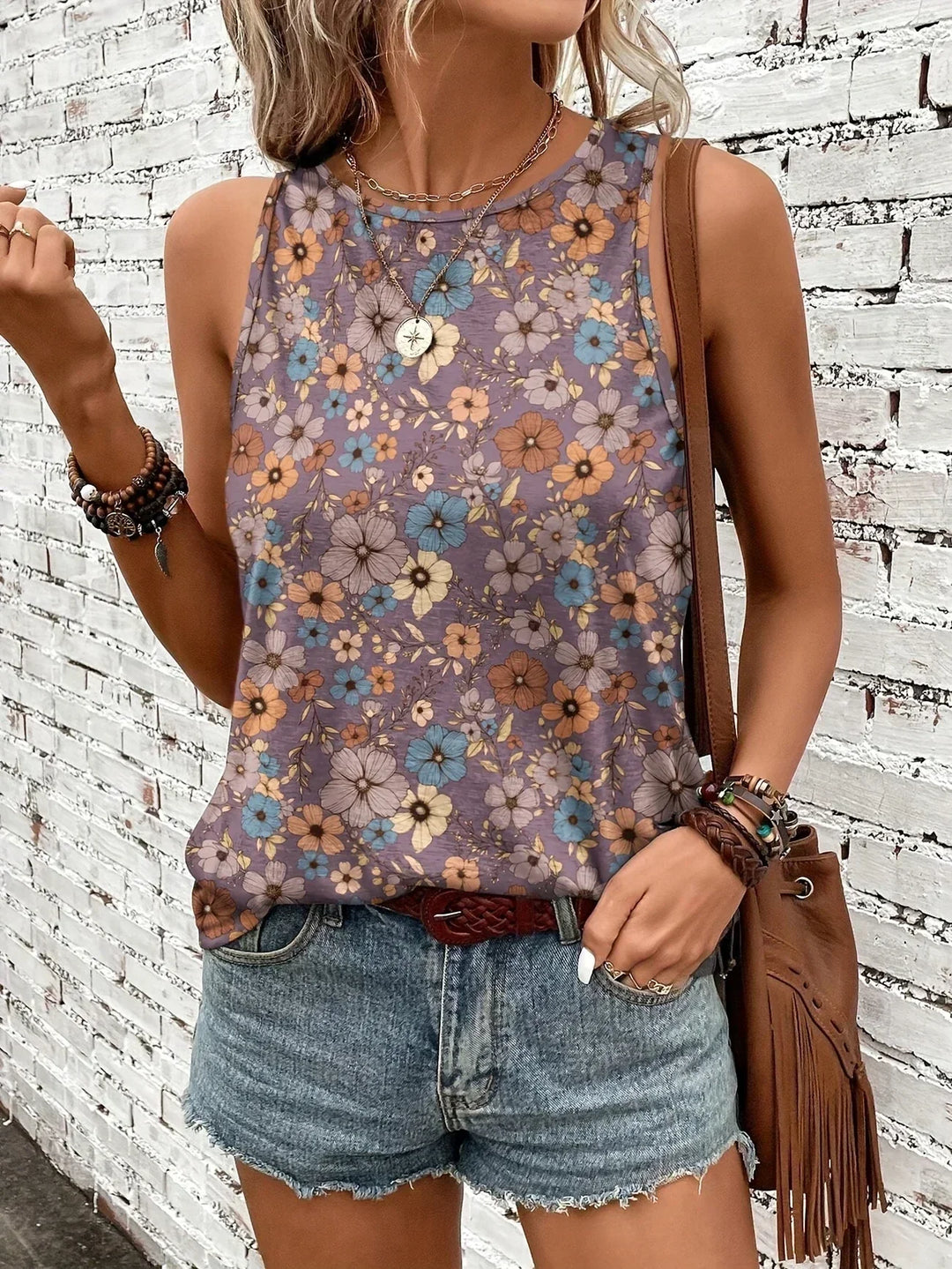 REYA | HAUT FLORAL D'ÉTÉ CONFORTABLE