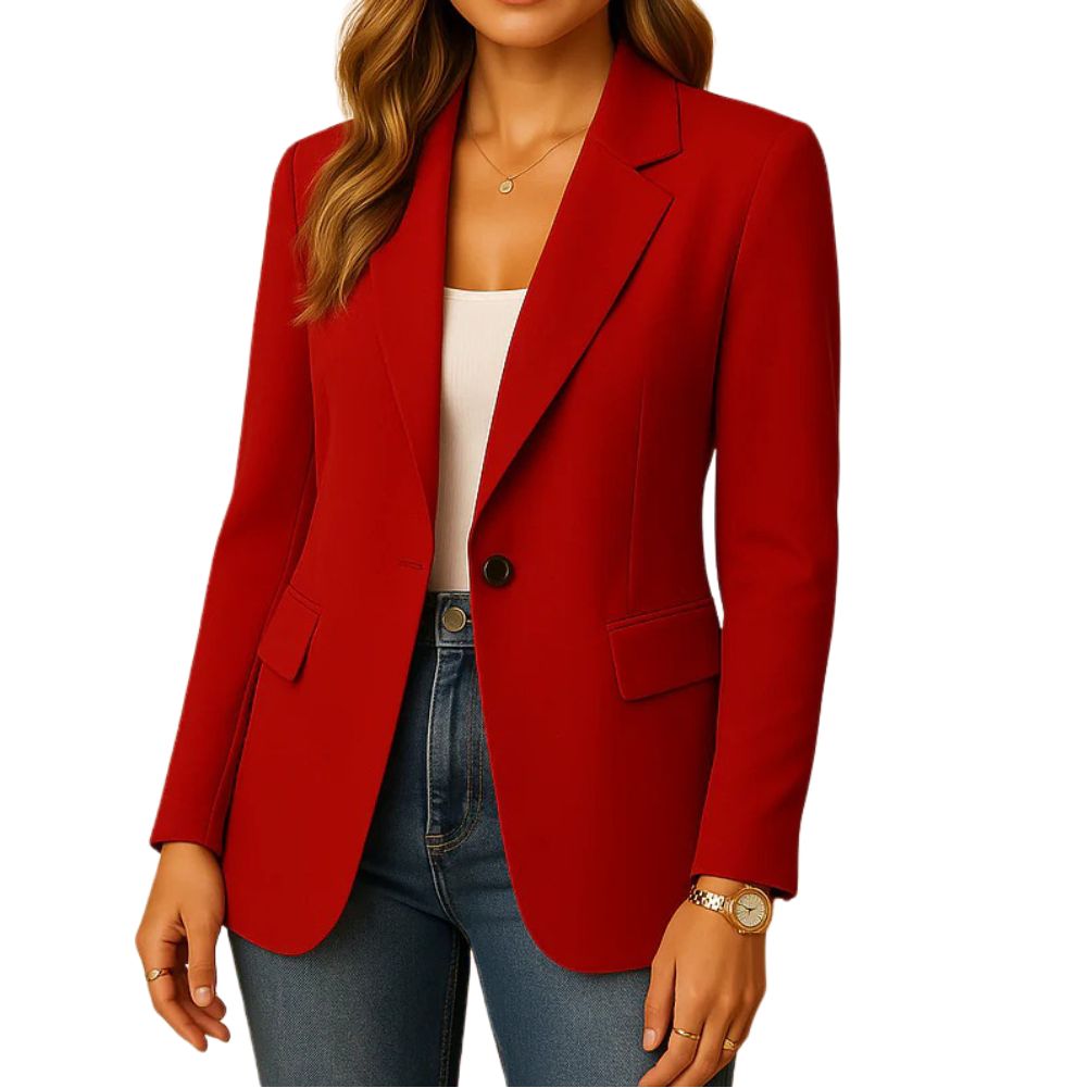 Clara | Blazer extensible à un bouton et col cranté