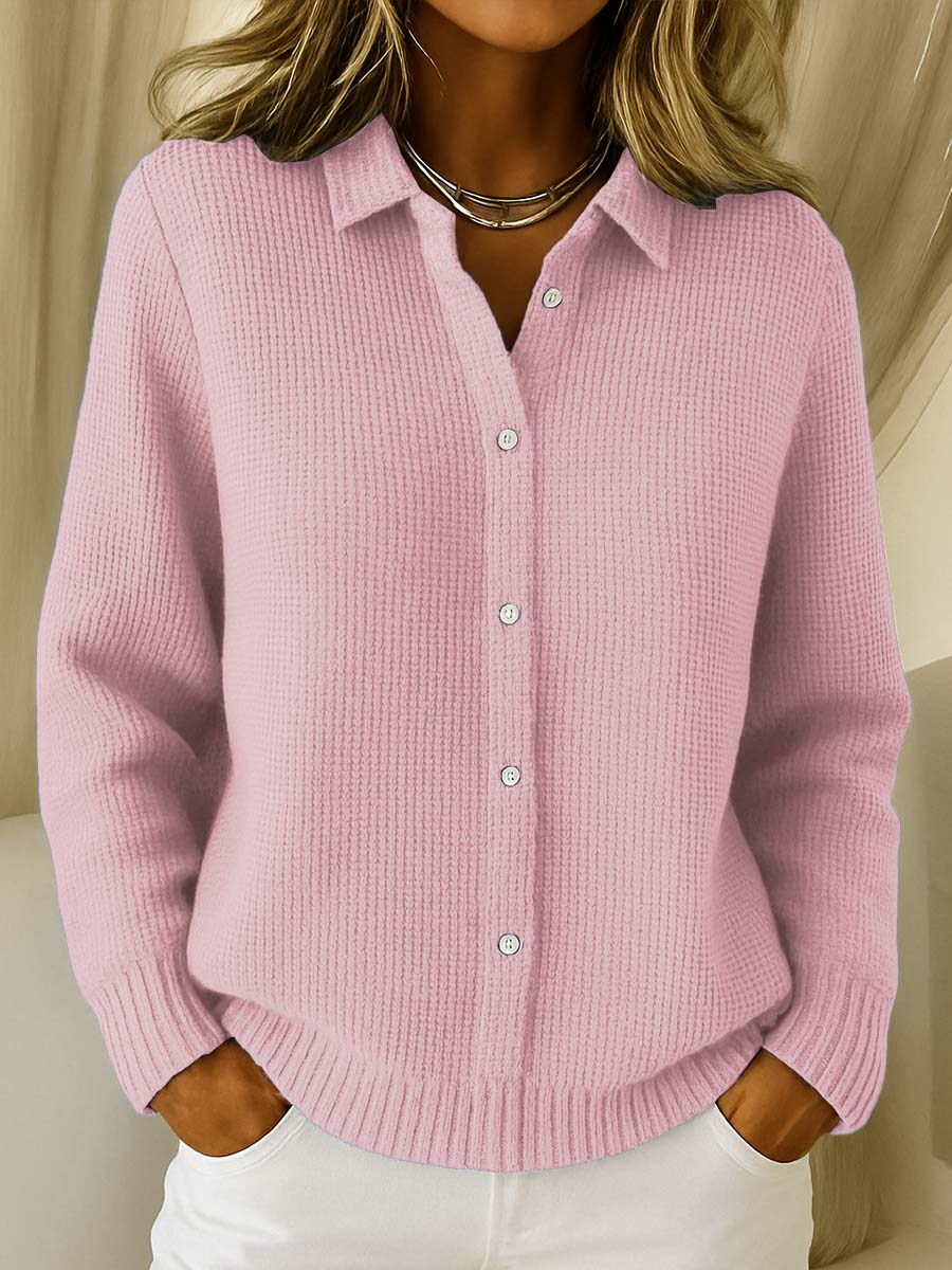Maeve | Cardigan Classique Tricoté à Boutons
