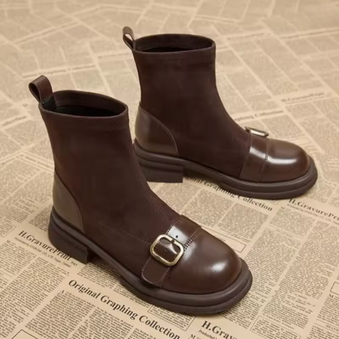 Scarlet | Bottes en suède confort quotidien