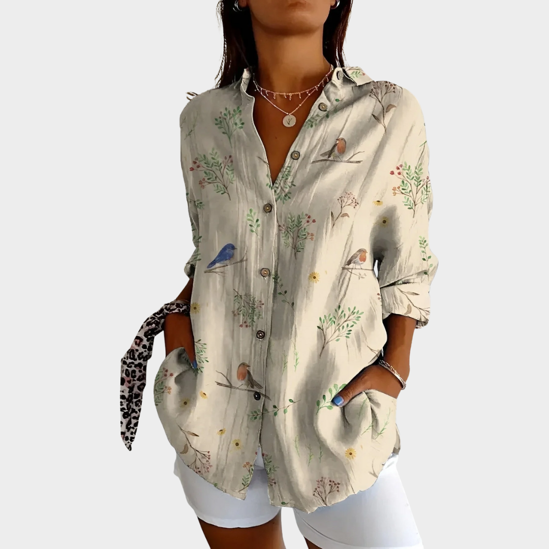KATE | BLOUSE IMPRIMÉE CASUAL