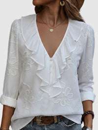 Célestine | Chemisier floral élégant