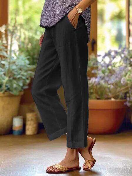 Hélène | Pantalon en lin côtier