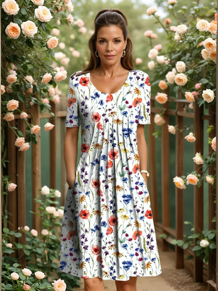 GEORGINA | ROBE ÉLÉGANTE AVEC COUVERTURE DU VENTRE