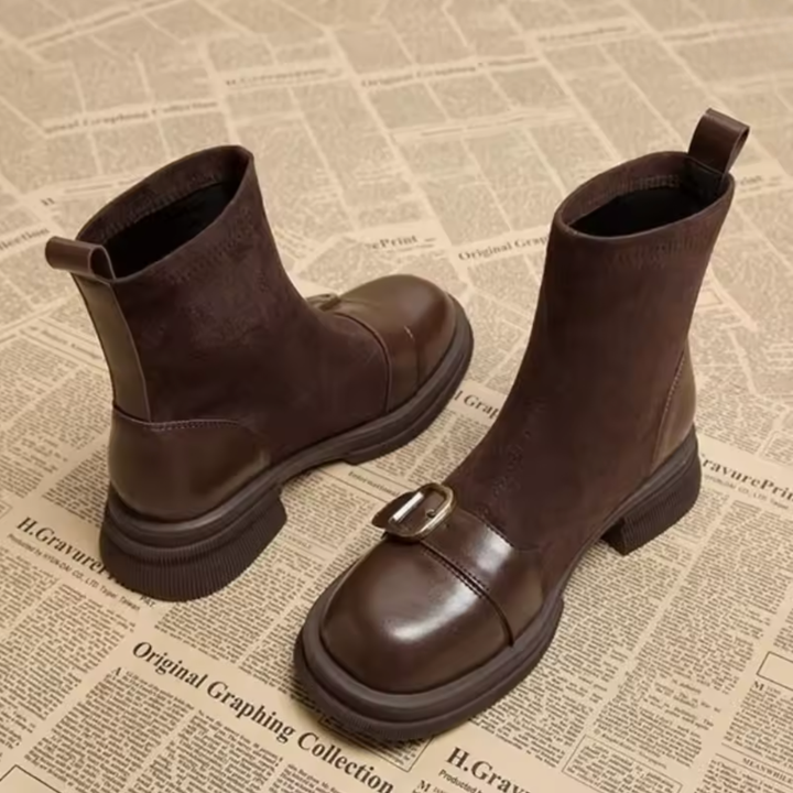 Scarlet | Bottes en suède confort quotidien