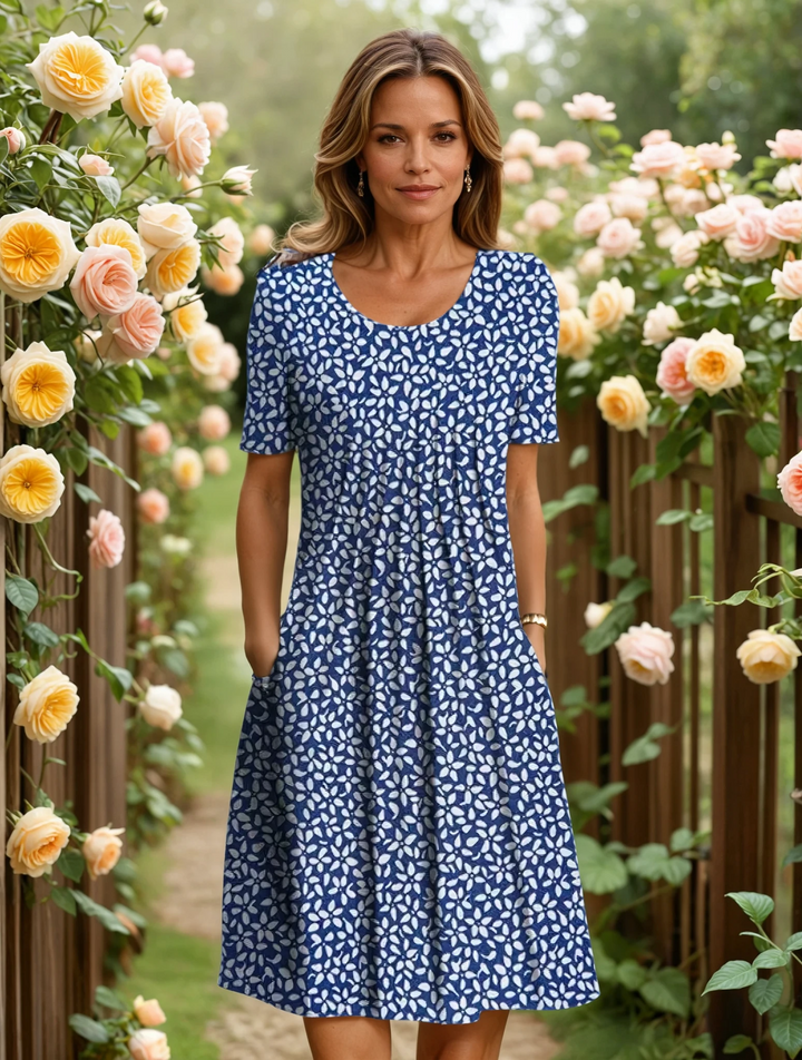 GEORGINA | ROBE ÉLÉGANTE AVEC COUVERTURE DU VENTRE