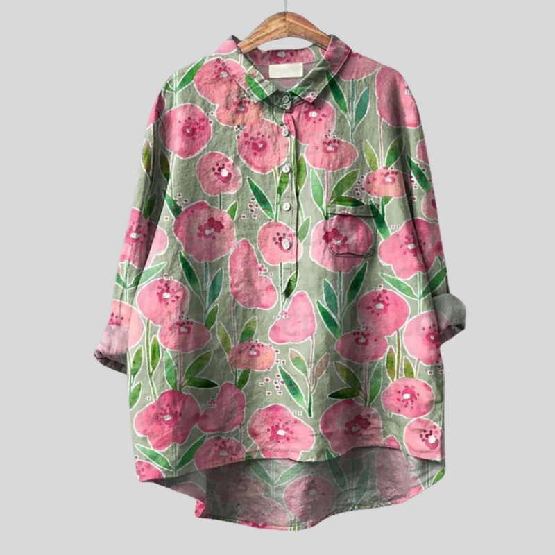 INDRA | BLOUSE FLEURIE VINTAGE