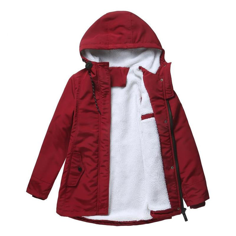 AMINA™ – Manteau d’hiver chaud à capuche