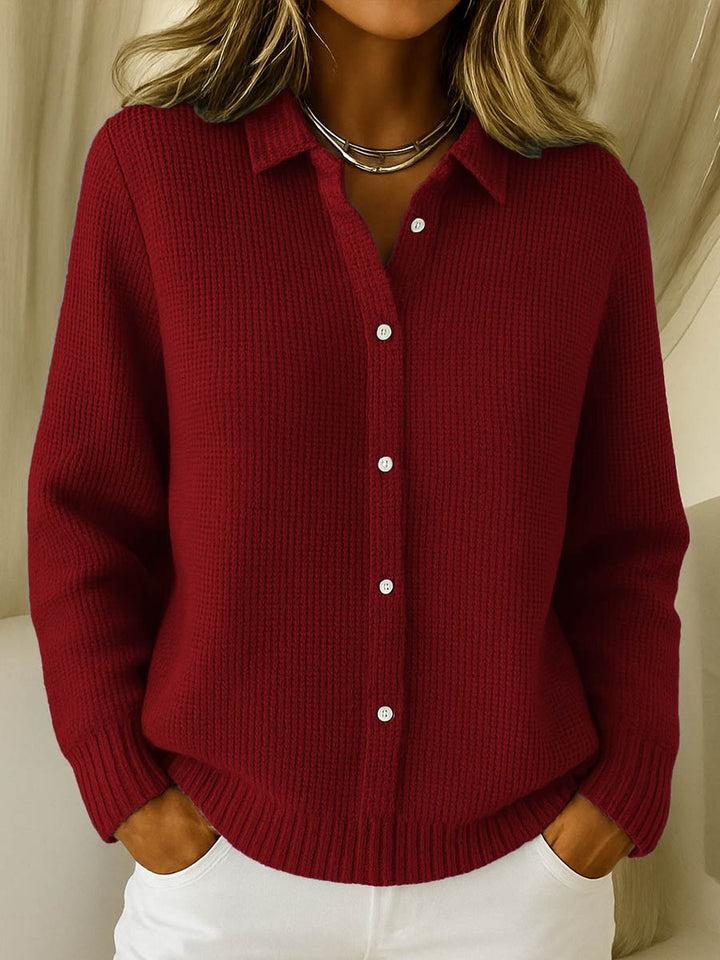 Maeve | Cardigan Classique Tricoté à Boutons