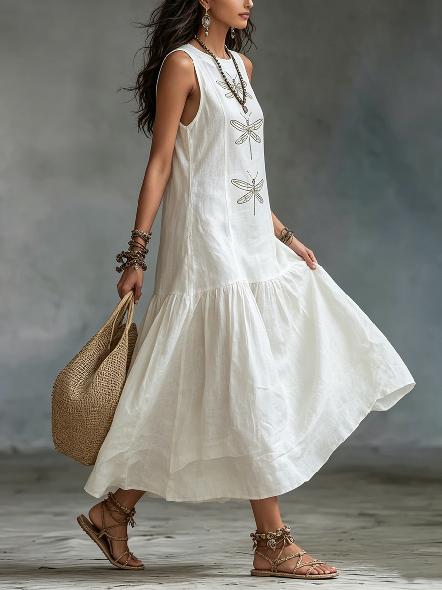 Genève | Robe Maxi Sans Manches