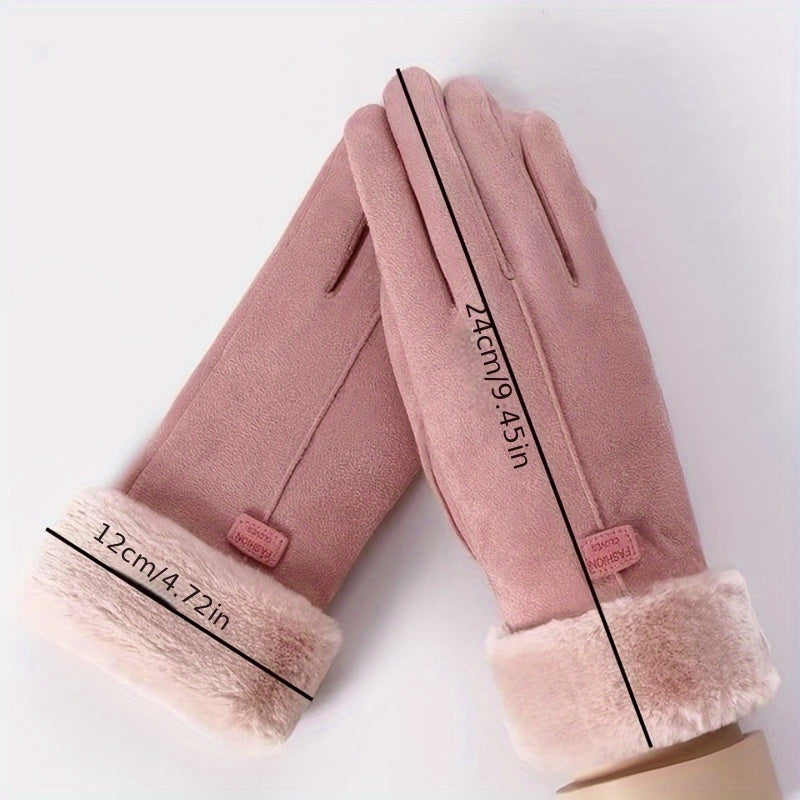 Hélène™ | Gants Fourrés Chauds d'Hiver