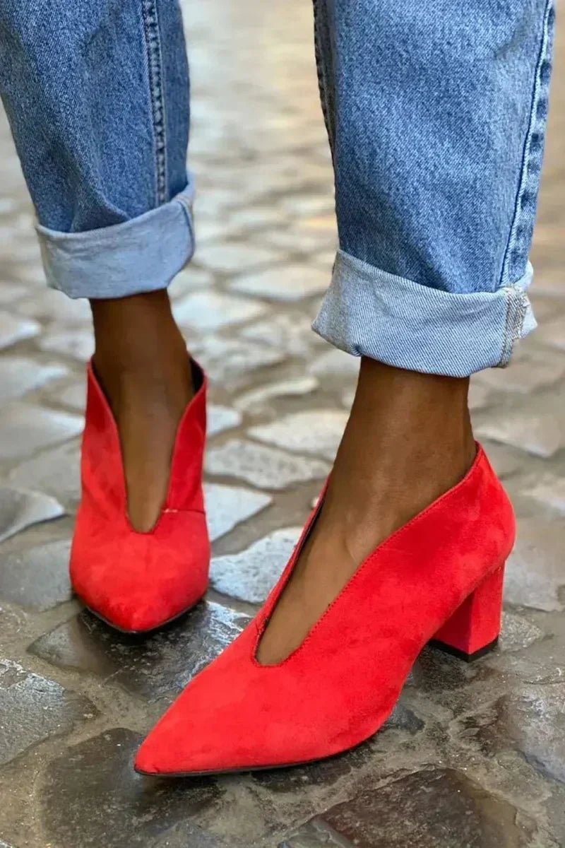 Huguette™ - escarpin rouge