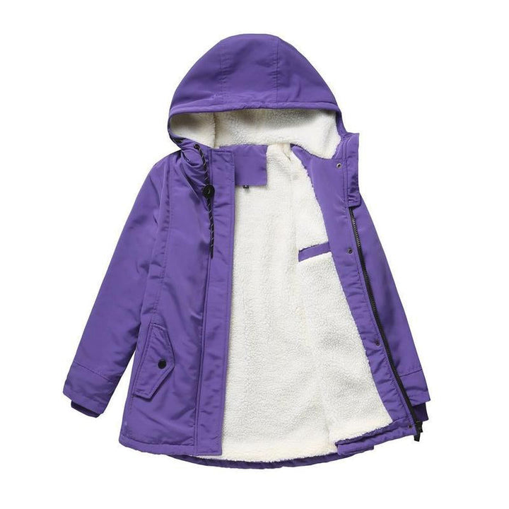 AMINA™ – Manteau d’hiver chaud à capuche