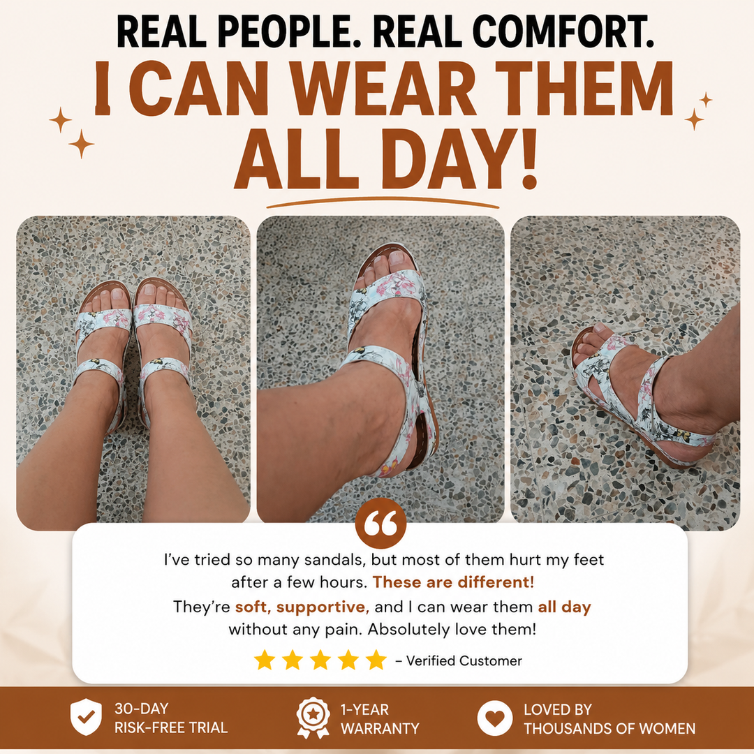 Aveline | Sandales amortissantes confort