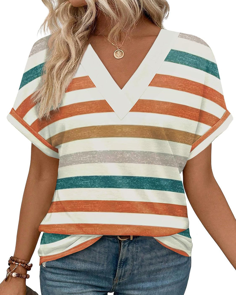 ASTER | BLOUSE LOOSE À RAYURES ÉLÉGANTE