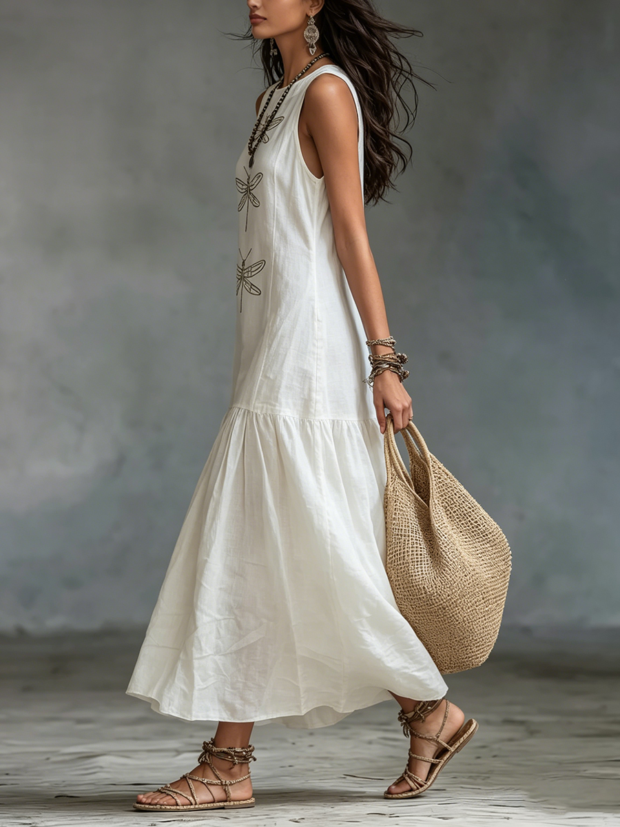 Genève | Robe Maxi Sans Manches