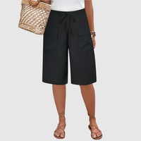 Nyla - Short en tissu doux avec cordon de serrage