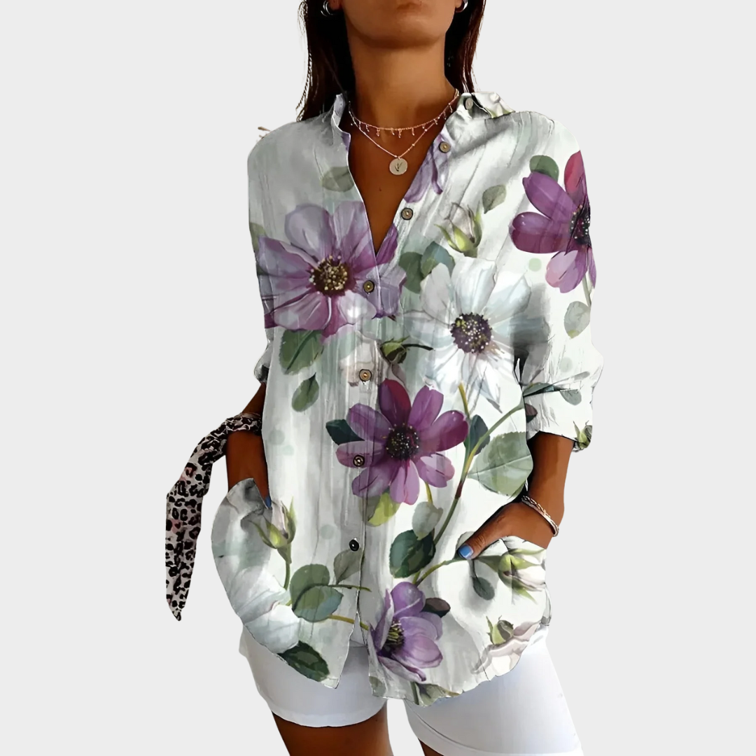 KATE | BLOUSE IMPRIMÉE CASUAL