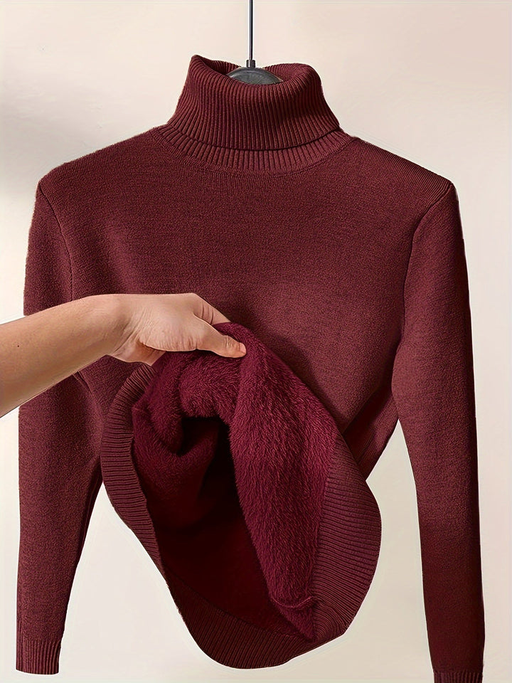 Zerra | Pull à col roulé doux