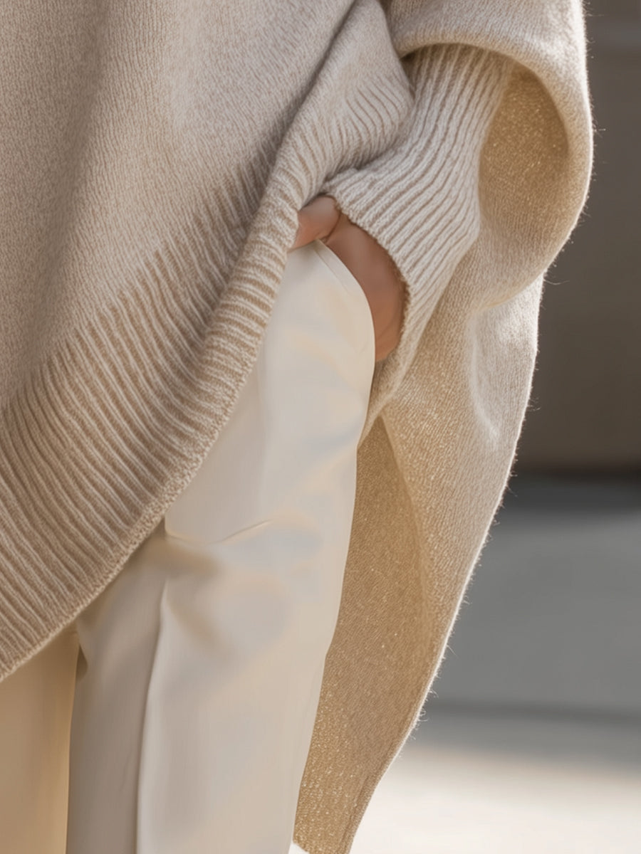 Lucy | Pull en Laine Mélangée Sophistiqué