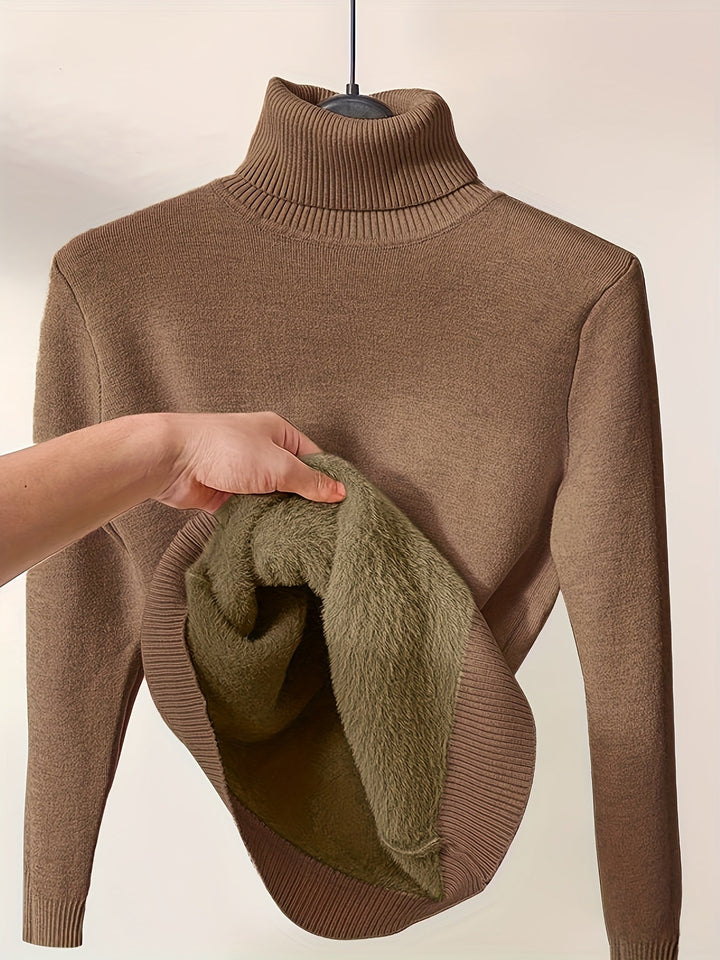 Zerra | Pull à col roulé doux